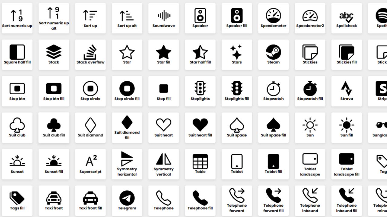 Free Download SVG Icons Bootstrap Icons Collection - Instagram, Facebook, WhatsApp, Twitter, Google.jpg